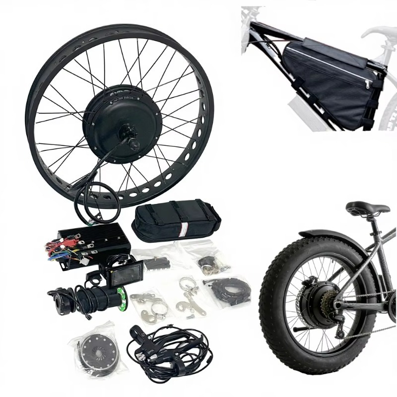 Super Fat Tire Nabenmotor-Kit  – 5000W Hub Motor Kit 72V Bewertung und Preis